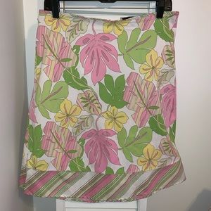 💐Junior’s Midi Length Floral Skirt